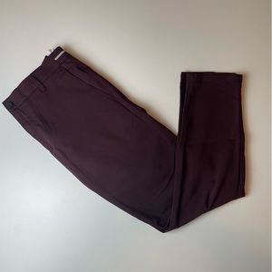 Burgundy pants